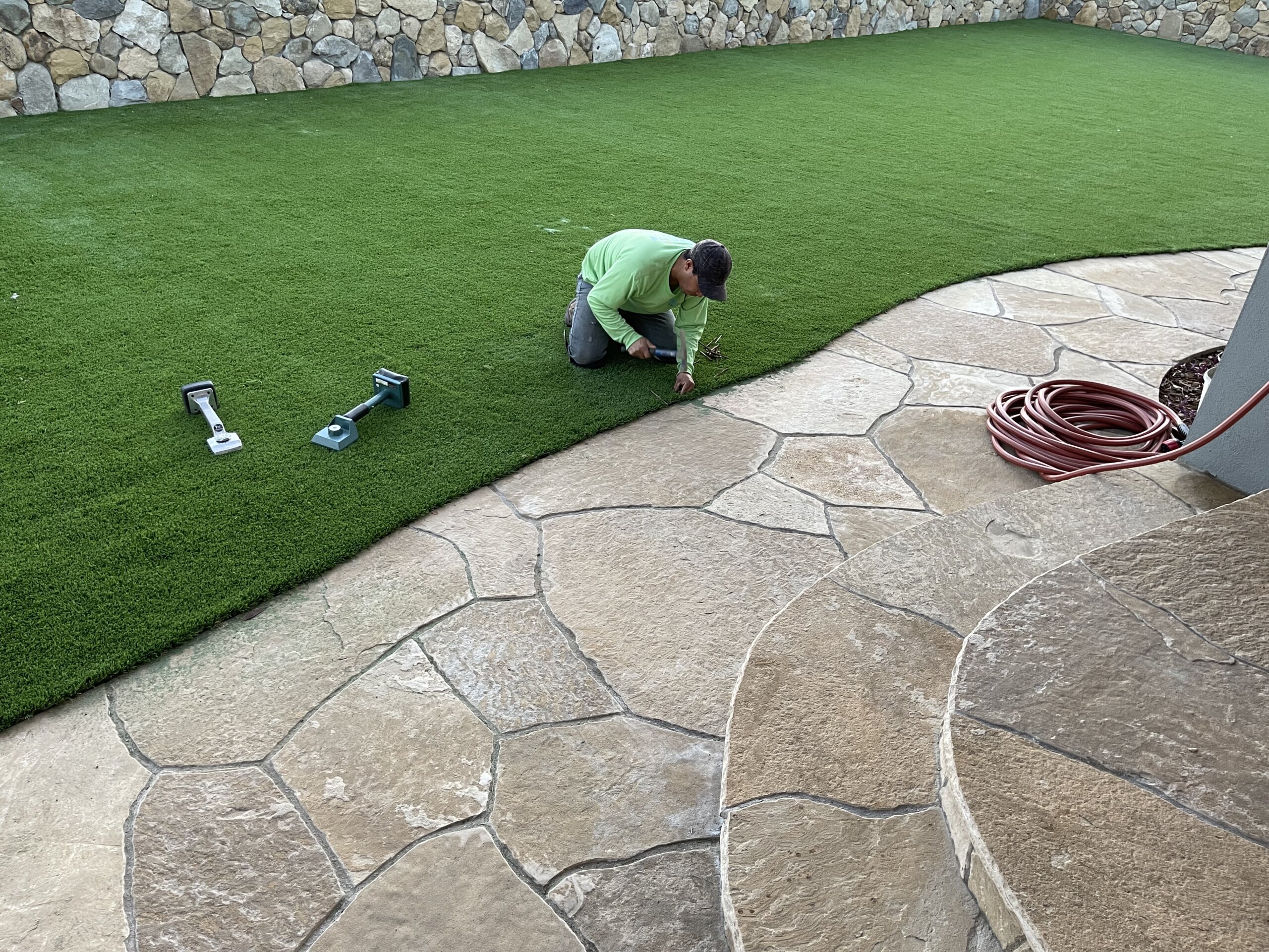 Artificial turf installation Santa Barbara